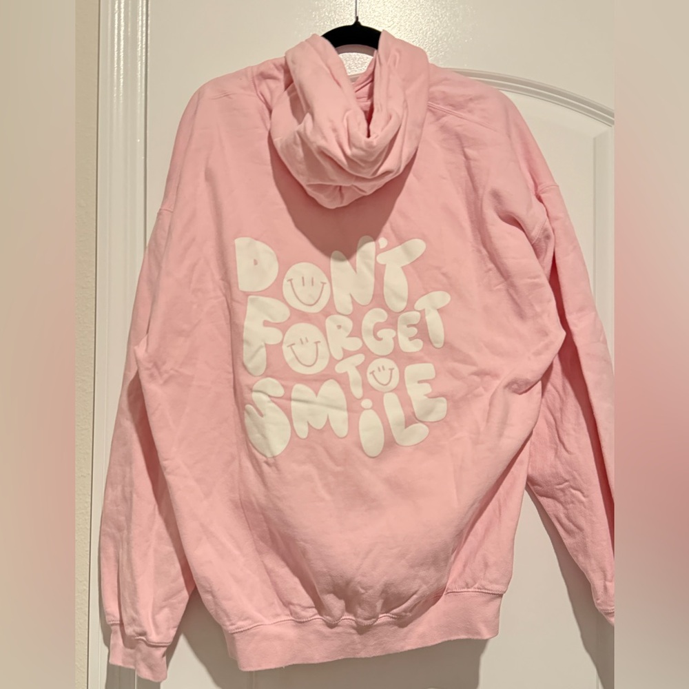 With Love Olivia Lynn Hoodie Pink
